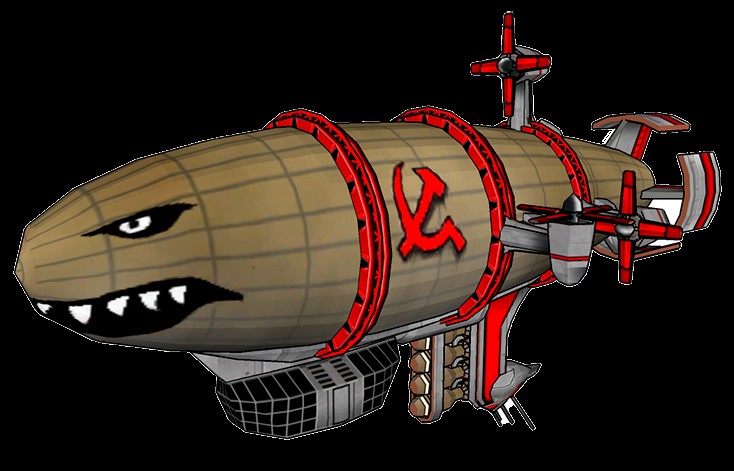 Create meme: command & conquer: red alert 2, Kirov airship, airship