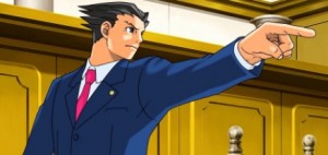 Create meme: ace attorney