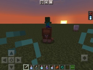 Create meme: screenshot, mod, minecraft pe