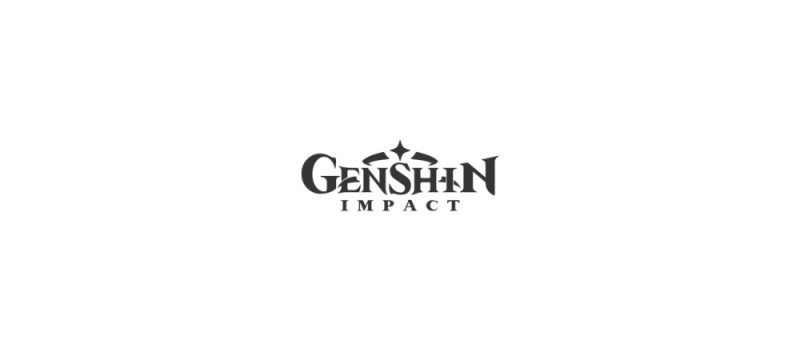 Create meme: genshin logo, genshi impact logo, logo 