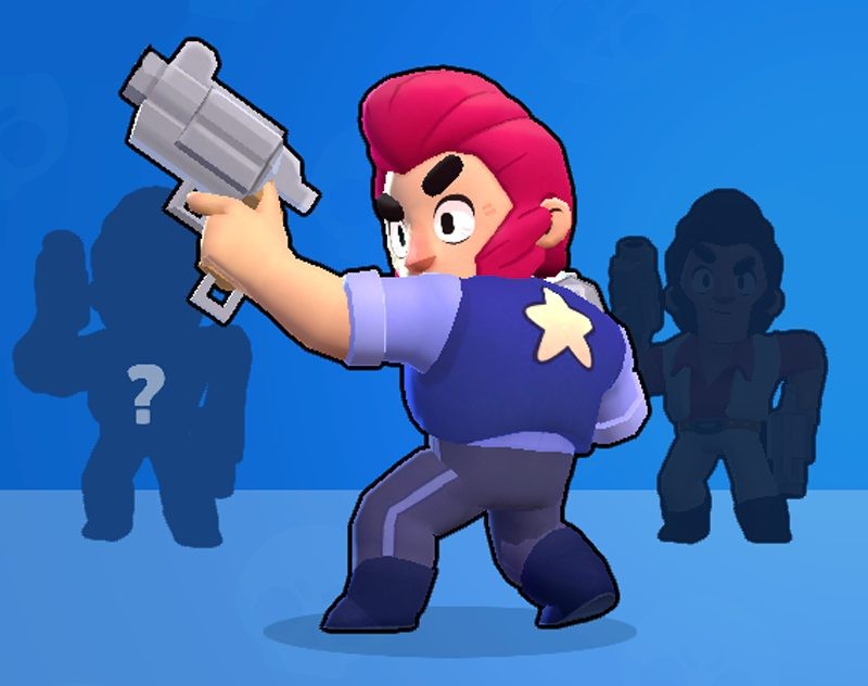 Нарисовать кольта из brawl stars