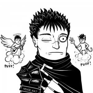 Create meme: GATS, berserk, berserk GATS art meme