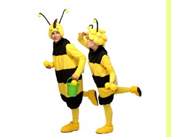 Create meme: bees, suit for, animators