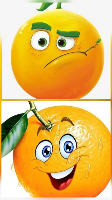 Создать мем: апельсин смайлик, апельсины, смешной апельсин