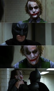 Create meme: Batman Joker, joker, the dark knight