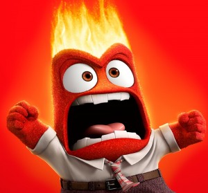 Создать мем: inside out anger, головоломка мультик гнев, гнев из головоломки