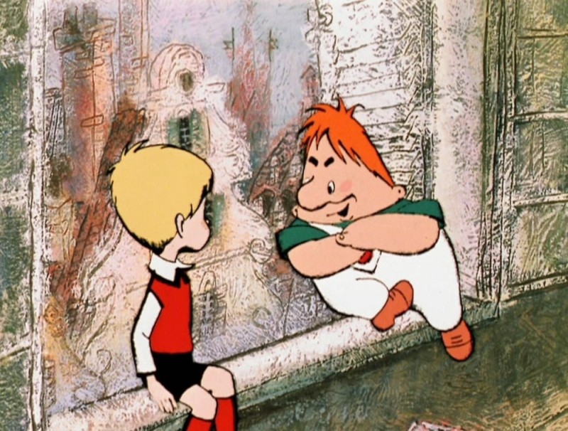 Create meme: cartoon kid and Carlson , the kid and Carlson 1968, the kid and Carlson cartoon 1968