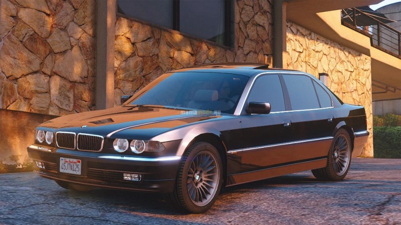 Create meme: bmw e38, BM 7 750 the e 38, bmw 750 e 38