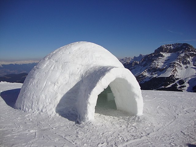 Create meme: igloo the dwelling of the Eskimos, igloo eskimo home for children, the dwellings of the igloo Eskimos