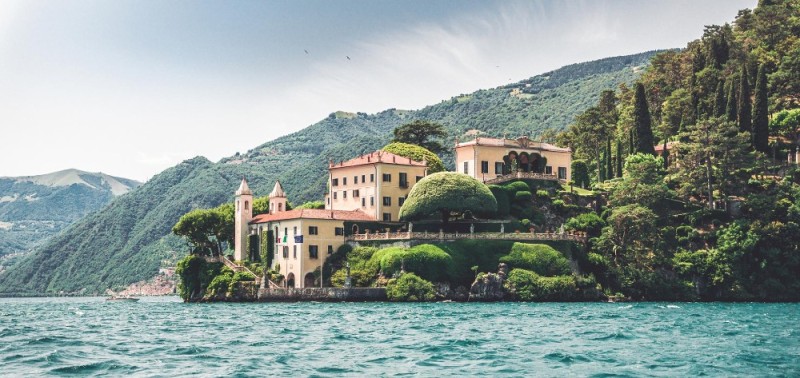 Create meme: Villa Balbianello Lake Como, Italy Lake Como, lake como