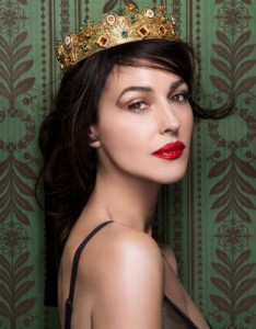 Create meme: Princess Queen, the Queen of Italy, monica bellucci