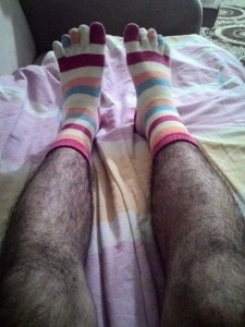 Create meme: socks, funny pictures hairy legs, hairy legs in socks