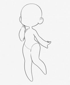 Create meme: figure, mannequins for drawing Chibi