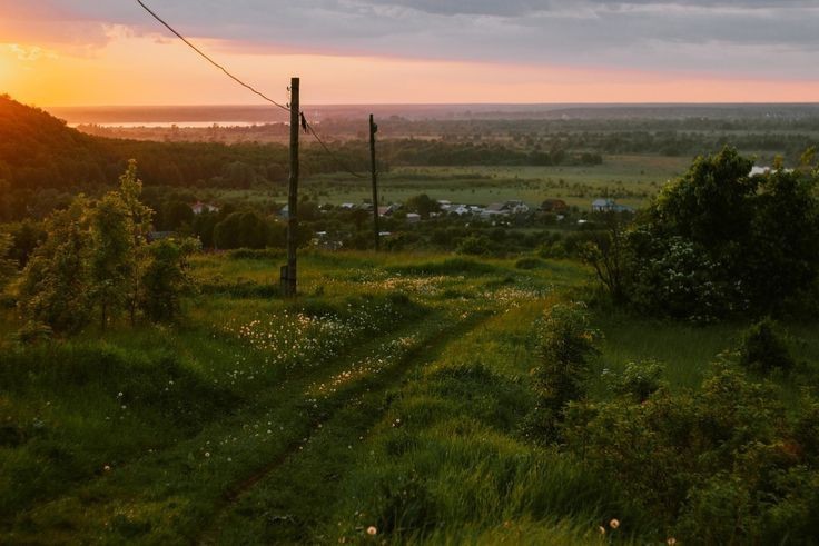 Создать мем: пейзаж, пейзаж пейзаж, пейзаж с заходящим солнцем