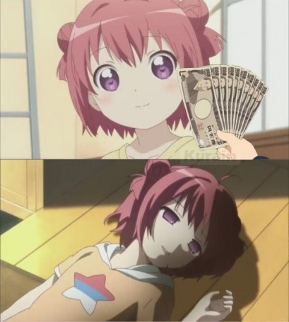 🅱ank anime meme rofel!, YuruYuri