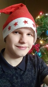 Create meme: hat Christmas, black winter hat, red new year's cap