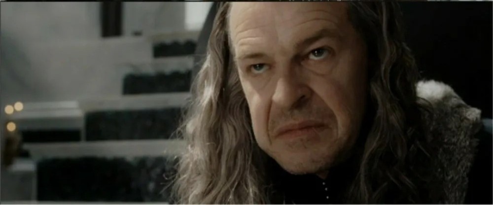 Create meme: Governor of Gondor Denethor, denethor the lord of the rings, denetor 2