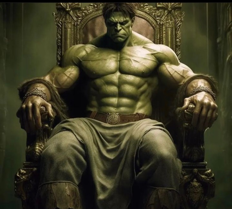 Create meme: Hulk , hulk , The hulk is furious