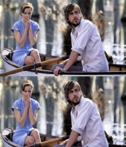 Create meme: Rachel McAdams and Ryan Gosling Dnevnik memory of a kiss, movies about relationships, Ryan Gosling and Rachel McAdams the notebook