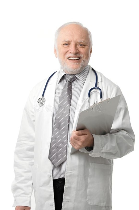 Create meme: Harold doctor, grandfather Harold , grandfather Harold Dr