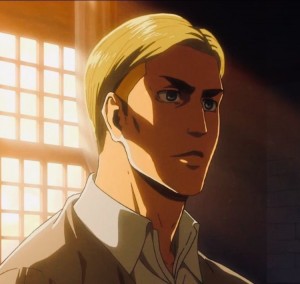 Create meme: Erwin Smith attack on Titan, Erwin Smith