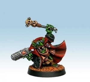 Создать мем: warhammer red gobbo, warhammer 40000 красный гоббо, вархаммер 40к гретчины