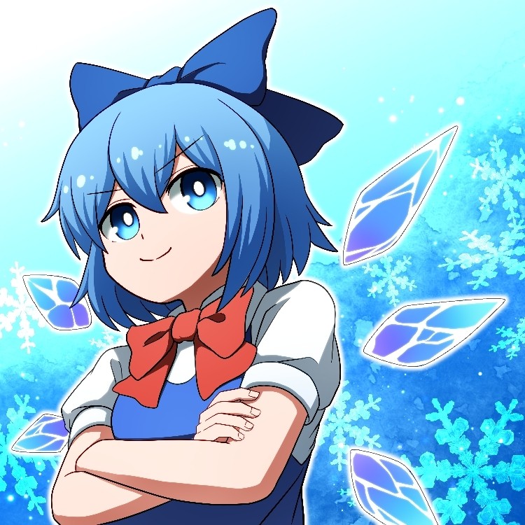 Создать мем: чирно тохо, touhou project cirno ero спкрмв, cirno nineball