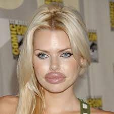 Create meme: big lips, lips, inflated lips
