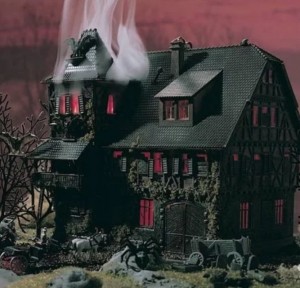 Create meme: mansion, haunted house
