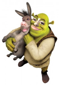 Create meme: shrek, donkey shrek, shrek donkey