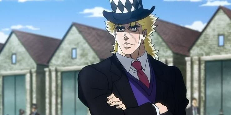 Create meme: speedwagon jojo anime, Jojo's full-length speedwagon, Speedwagon 