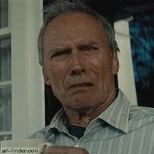 Create meme: Clint Eastwood disgusted