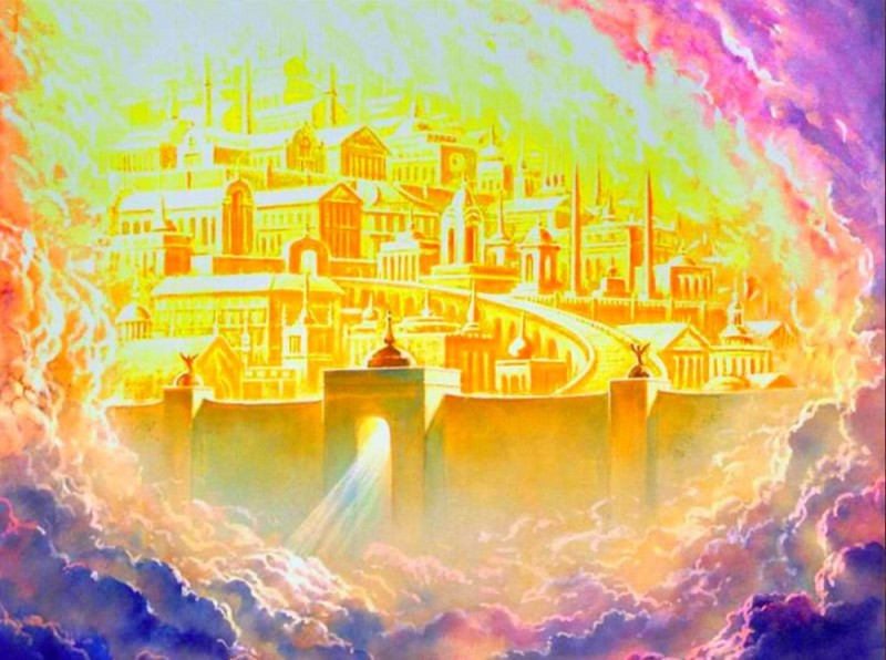 Create meme: heavenly jerusalem, The heavenly city of Jerusalem is a golden city, the gates of heavenly jerusalem