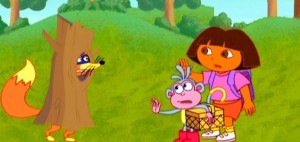 Create meme: Dasha Pathfinder rogue, Dora the Explorer animated series footage