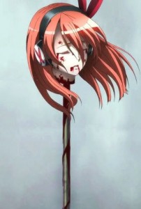 Create meme: akame GA kill, akame crying, anime