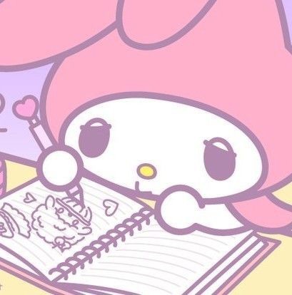 Create meme: my melody, cute hello kitty drawings, The drawings are cute