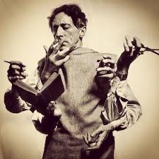 Create meme: Cocteau Jean, Jean Cocteau Philippe Halsman, Philippe Halsman 