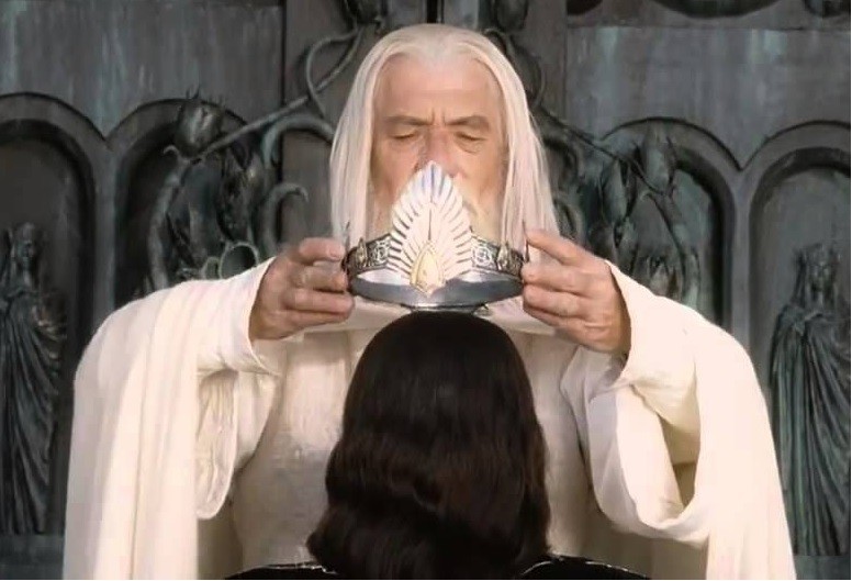 Create meme: the Lord of the rings Gandalf, the Lord of the rings , Minas Tirith the Lord of the rings