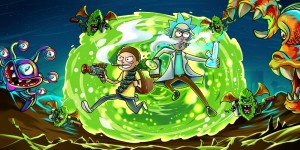 Создать мем: rick and morty живые обои, рик и морти арты картинки, рик и морти 2560 1440