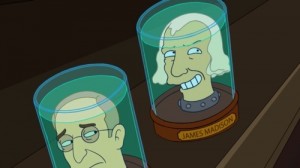 Create meme: Futurama lokotochki James Madison