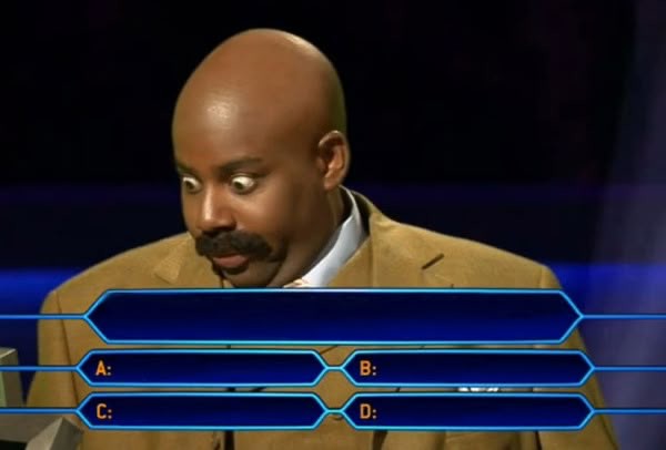 Create meme: meme who wants to become a millionaire on September 3, Do you want to become a millionaire, meme who wants to be a millionaire template