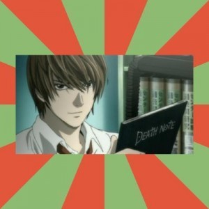 Создать мем: death note anime, light death note, anime