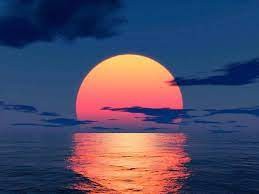 Create meme: sunset , ocean at sunset, sunset 