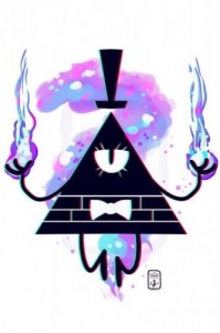 Create meme: gravity falls animated series, gravity falls, illuminati