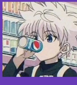 Create meme: hunter killua, anime killua, killua