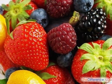 Create meme: berries (blueberries, raspberries, strawberries), the berry is beautiful, berries fruits