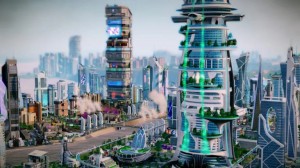Create meme: future city