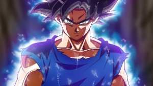 Create meme: son goku, dragonball super, ultra instinct