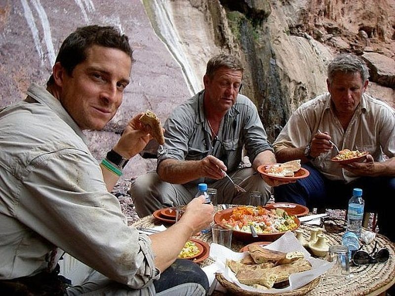 Create meme: bear Grylls , bear grills