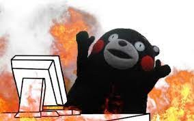 Create meme: for the glory of Satan, kumamon, kumamon for the glory of Satan